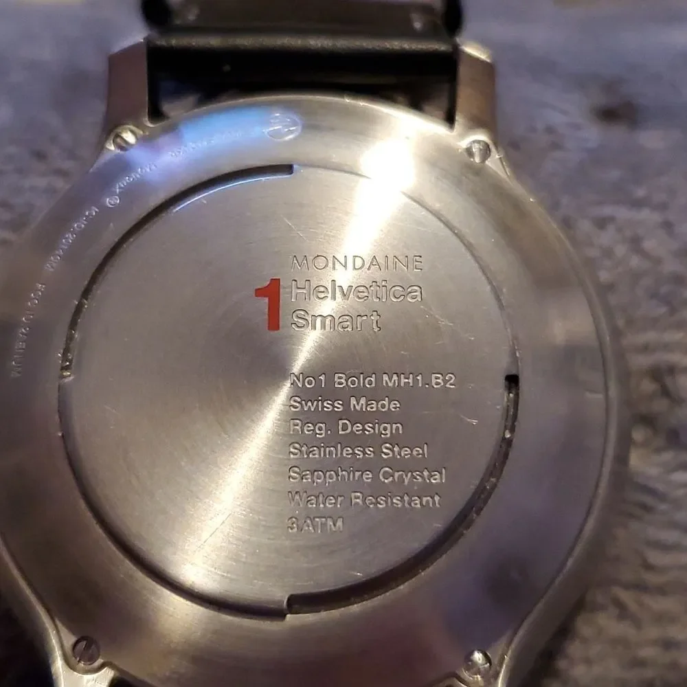 NEW Mondaine‎ Smartwatch Helvetica No.1 Men’s Wrist Watch (MH1B2S80LB) Limited
